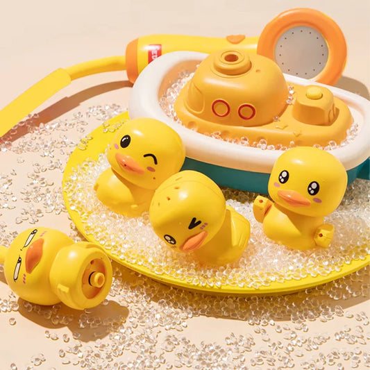 🔥Hot Sale✨Electric Duck Boat Shower Baby Bath Toys - Free Shipping&COD