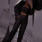 🌟2025 HOT SALE—50%OFF👠Must-Have for Shiny Partiest✨ Dazzling Blazer & Wide-Leg Pants, Stylish and Grand, Perfect for Parties!（The more you buy, the higher the discount）