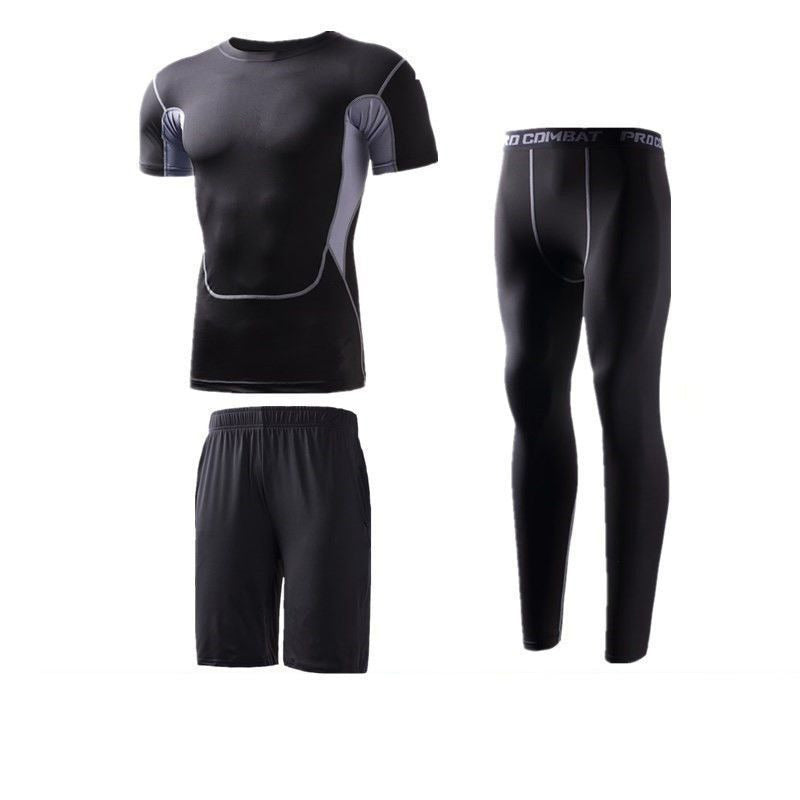 🎉🛍️Hot Sale 50% OFF✨Men's Professional Quick-Drying Tight Fitness Sport Set🏃‍♀️