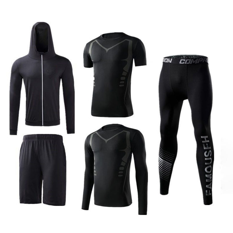 🎉🛍️Hot Sale 50% OFF✨Men's Professional Quick-Drying Tight Fitness Sport Set🏃‍♀️