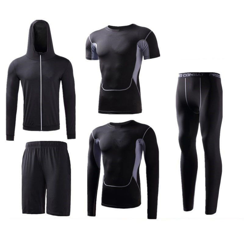 🎉🛍️Hot Sale 50% OFF✨Men's Professional Quick-Drying Tight Fitness Sport Set🏃‍♀️