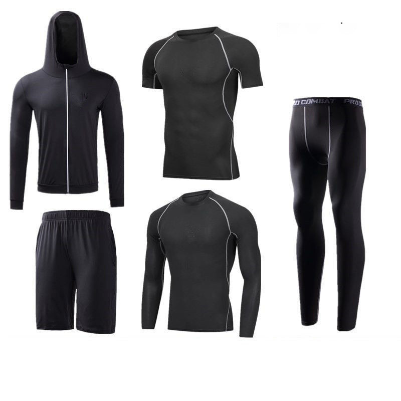 🎉🛍️Hot Sale 50% OFF✨Men's Professional Quick-Drying Tight Fitness Sport Set🏃‍♀️