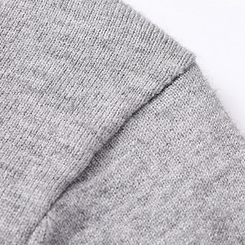 🔥🔥🔥Men's Fashion Faux Two-Piece Lapel Knit Shirt