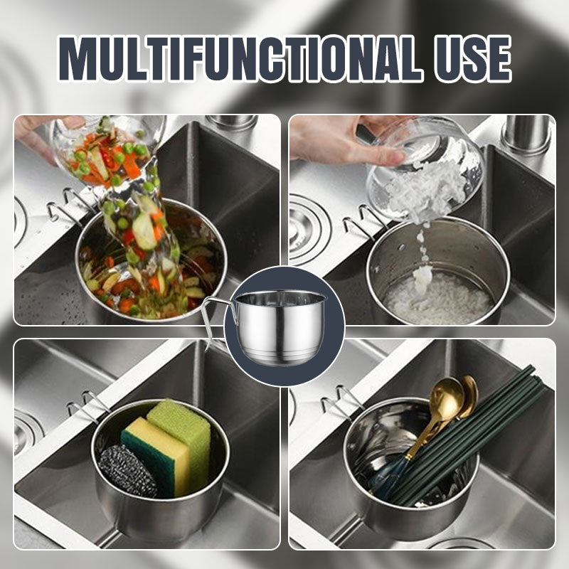 🔥This week's limited-time discount!🔥Multi-Functional Hanging Kitchen Sink Strainer Basket