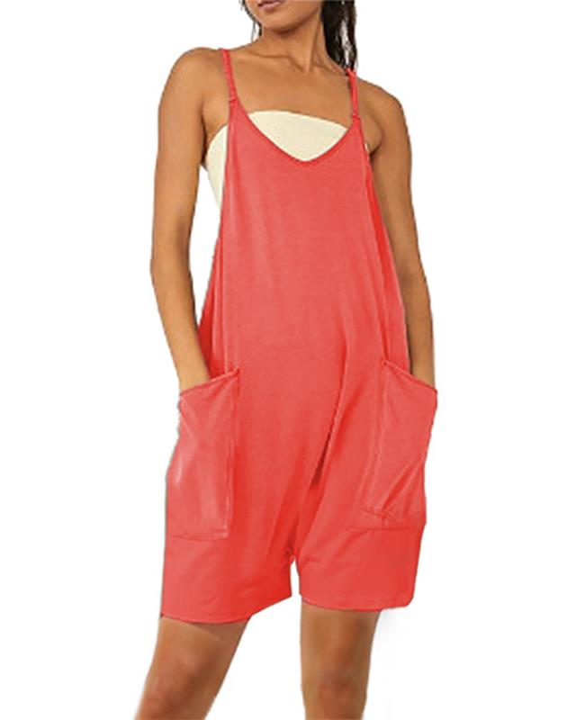 💐Women's Summer Tank Dress-Sleeveless Romper with Pockets (Buy 2 Free Shipping)