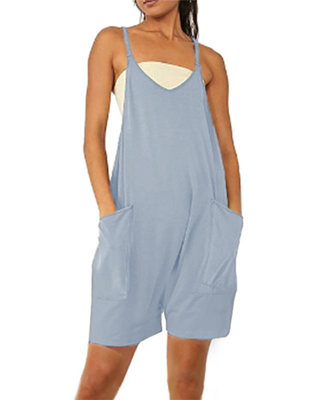 💐Women's Summer Tank Dress-Sleeveless Romper with Pockets (Buy 2 Free Shipping)