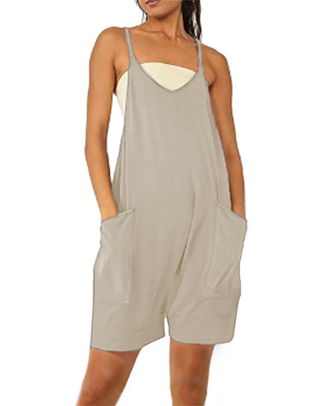 💐Women's Summer Tank Dress-Sleeveless Romper with Pockets (Buy 2 Free Shipping)