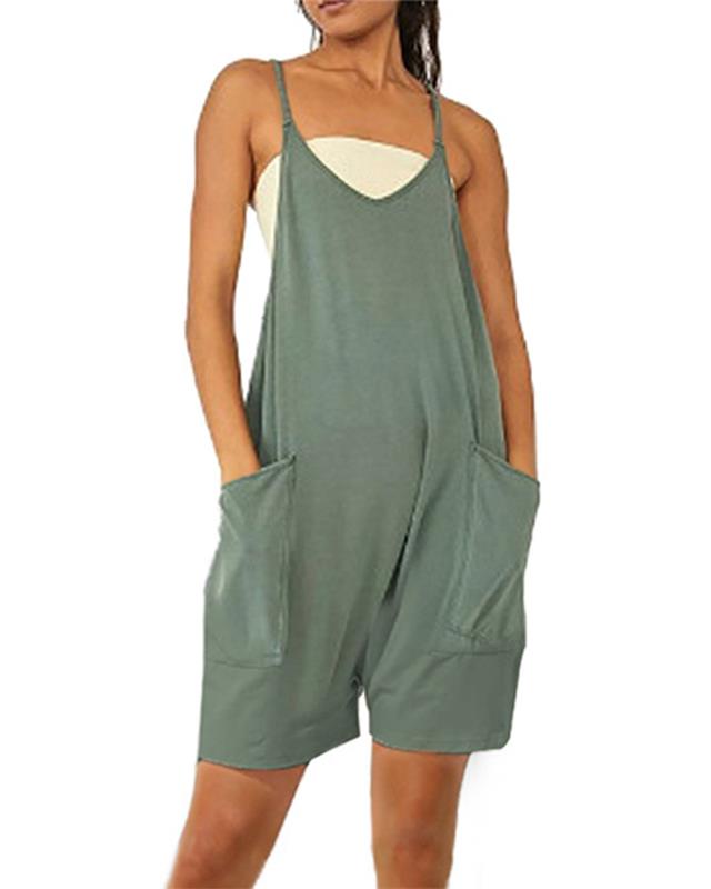 💐Women's Summer Tank Dress-Sleeveless Romper with Pockets (Buy 2 Free Shipping)