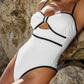 🔥👙Women's Sexy One Piece Swimsuits & Skirts Set💥 Show Your Charm, Beach Essential, Be the Center of Attention!