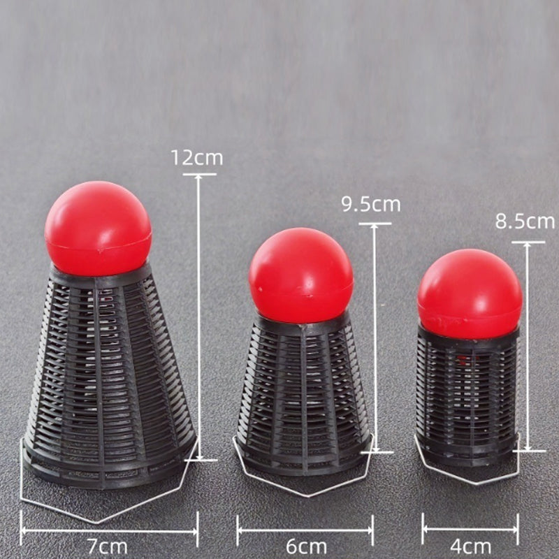 🔥🎣Badminton Shape Lure Fishing Bait Cage🪝