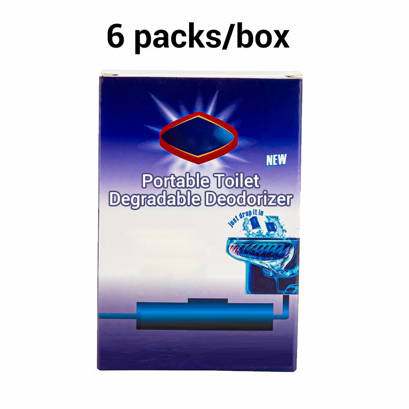 🌿🚾Biodegradable Portable Toilet Deodorizer🌬️ Effective Odor Elimination, Keep Restrooms Fresh!
