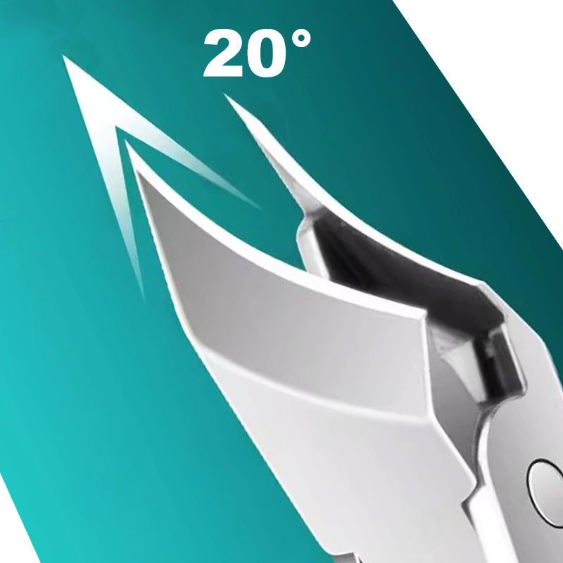 🔥2025 Hot Sale🔥 Anti-Splash 25° Slant Edge Nail Clipper 3-Piece Set