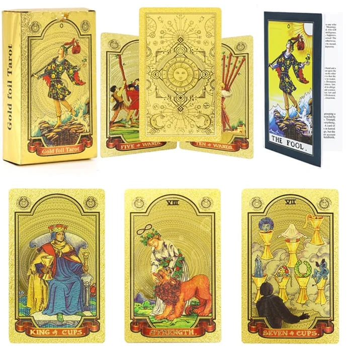 🔥 A Luxurious Tarot Deck Privately Collected by European and American Witch Circles!
