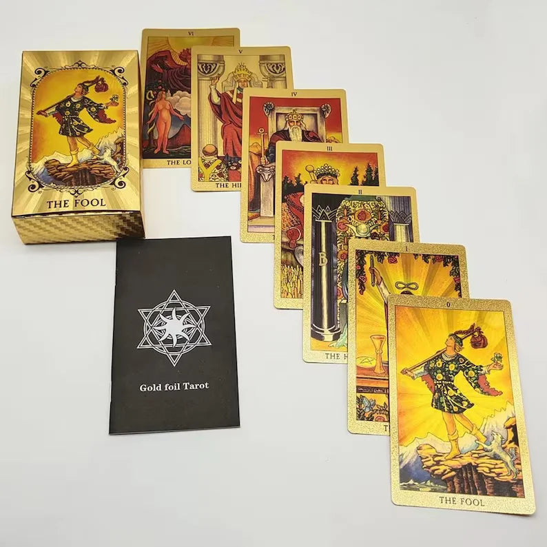 🔥 A Luxurious Tarot Deck Privately Collected by European and American Witch Circles!