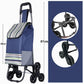 🛒2025 model with a 50% discount 🔝Large Capacity Portable Folding Stair Climbable Cart🔝 Effortless Lifting, Stair Climbing Made Easy, A Great Helper for Shopping and Moving!