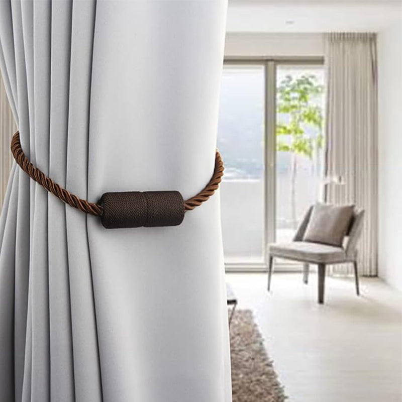 🌈 No-Install Magnetic Curtain Tiebacks 🧲