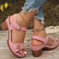 👡The Summer Hot Sale 50% OFF🥰Women's Chunky Heel Sandals
