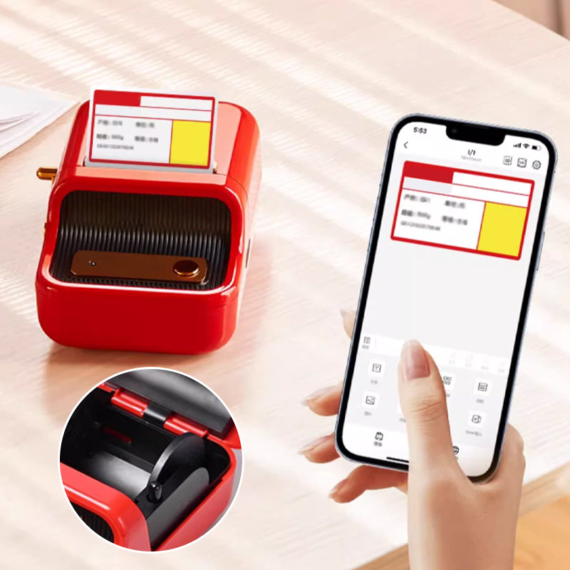 🔥2025 Hot Sale🔥Intelligent Bluetooth Portable Label Printer