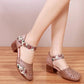 🌞2025 Summer New Collection👡Women's Comfortable Vintage Toe Wrap Sandals