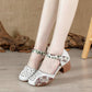 🌞2025 Summer New Collection👡Women's Comfortable Vintage Toe Wrap Sandals