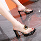 👡👗Women's Elegant Transparent High Heeled Sandals✨ Stylish Transparent Design, Showcasing Feminine Charm, A Summer Must-have!