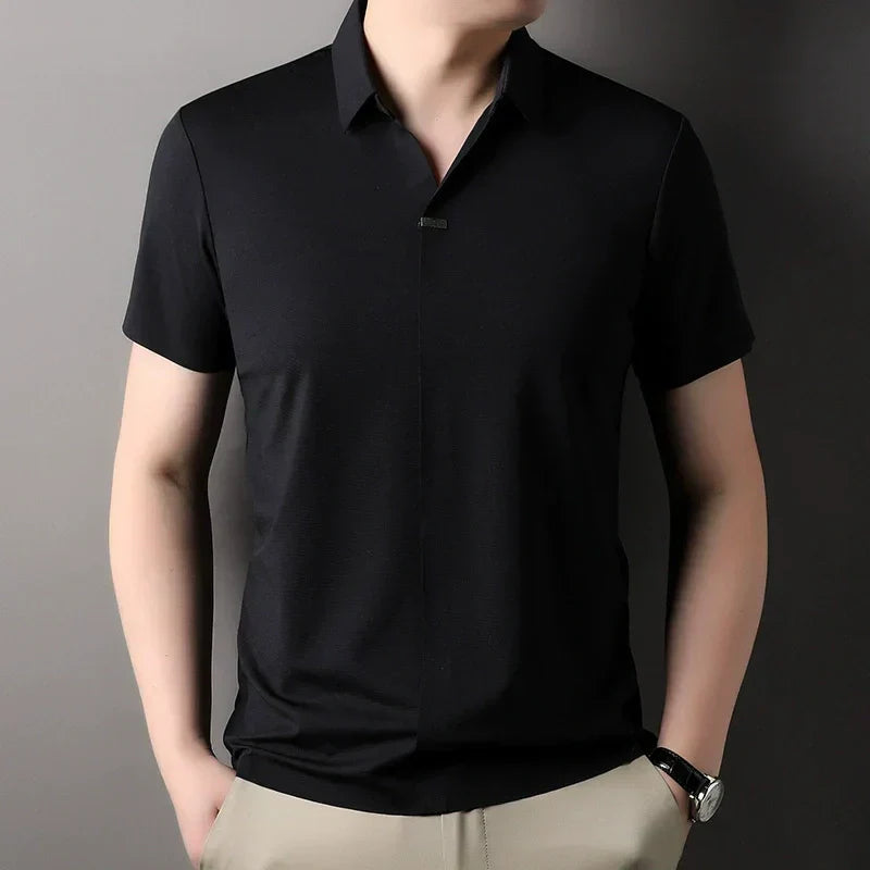🔥👔Spring Sale 50% OFF🤵‍♂️Men's Breathable Short Sleeve Collar Shirt