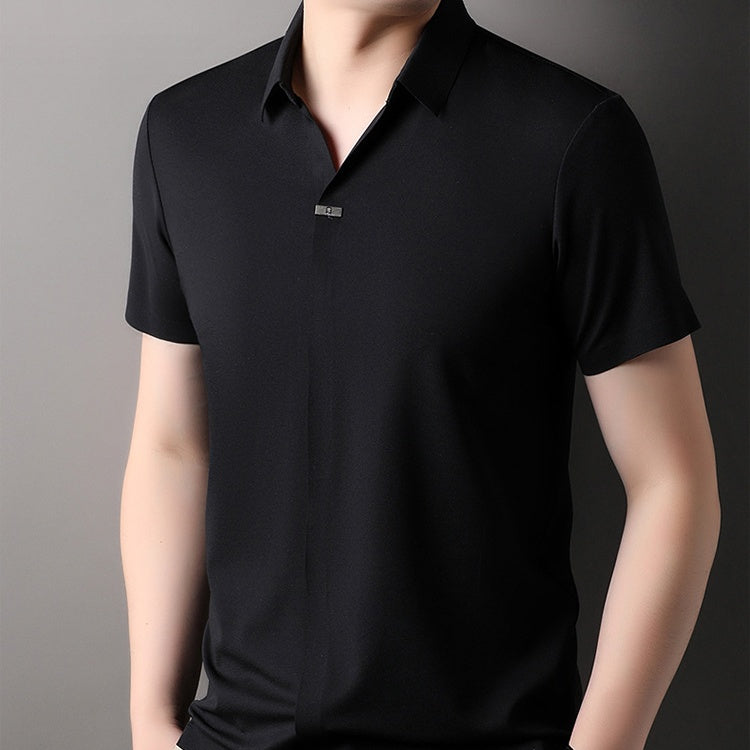 🔥👔Spring Sale 50% OFF🤵‍♂️Men's Breathable Short Sleeve Collar Shirt