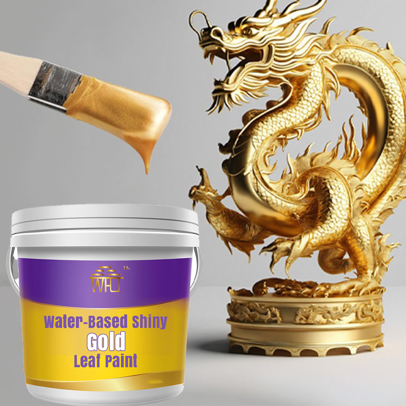 ✨Water-Based Shiny Gold Leaf Paint