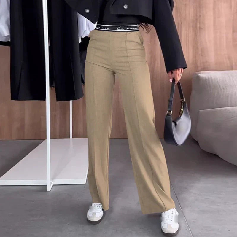 🎉2025 Spring Hot Sale 50% OFF😍Women's Solid Color Draped Pants