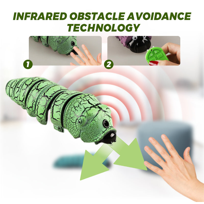 🎉 "April Fools' Surprise" 🐛 Novelty Remote-Controlled Worm, take your pranks to the next level!