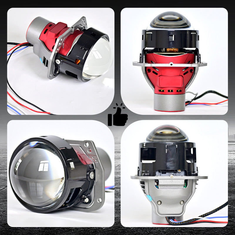 🔥Limited-time offer: $100 OFF🚗LED Dual-light Follower Lens Car Headlamps