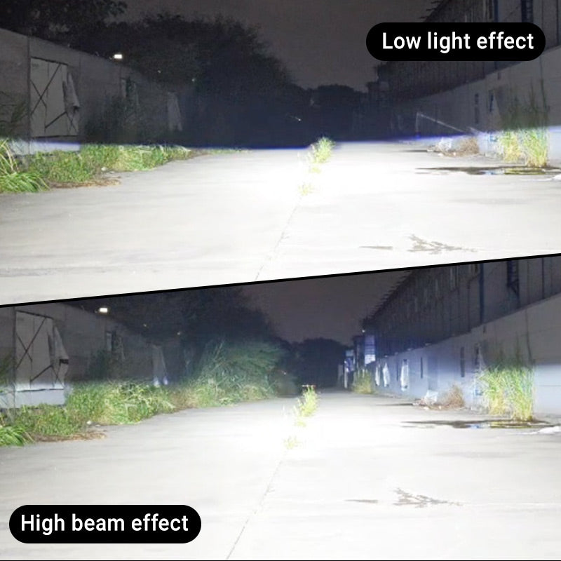 🔥Limited-time offer: $100 OFF🚗LED Dual-light Follower Lens Car Headlamps