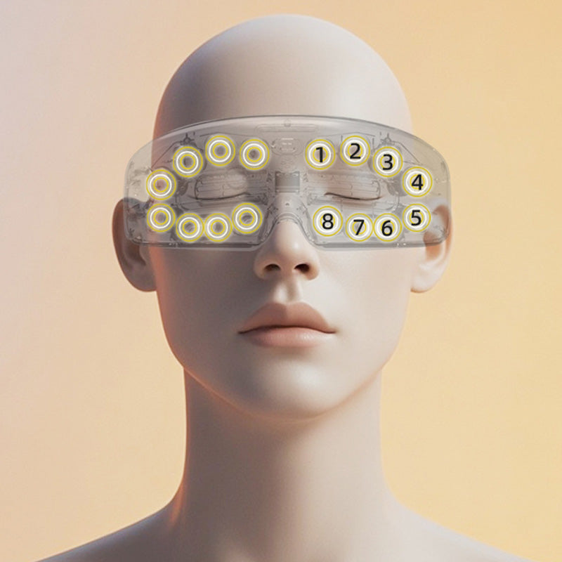 👀🔥Hot Sale（61% OFF）🔥👀Eye Massager with Heat & Cooling - Relieve Fatigue, Improve Dark Circles, Enhance Sleep Quality.