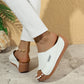 🔥 2025 Women's leisure mules with wedge heel 💥 60% off! 🎉Stylish casual fashion, comfortable and elegant, the perfect compliment for any occasion.