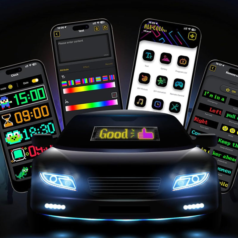 The Devil's Eye😈LED Waterproof Smart Color Soft Screen