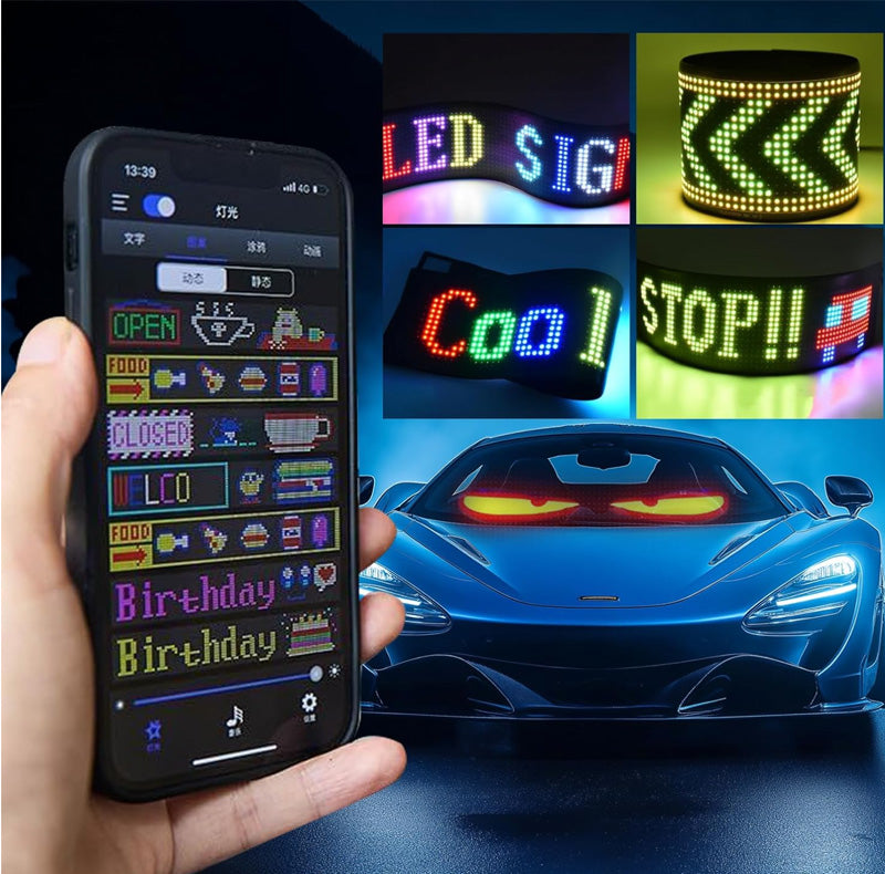 The Devil's Eye😈LED Waterproof Smart Color Soft Screen