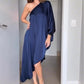 📣New Spring Styles 2025 👗 Asymmetric Sexy Loose Single-Shoulder Dress