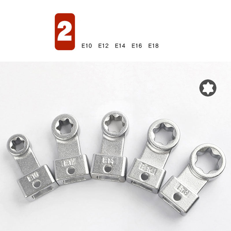 🔧Super helper🔥15 Piece Portable Replaceable Head Belt Wrenches Set ✈️Free Shipping✈️