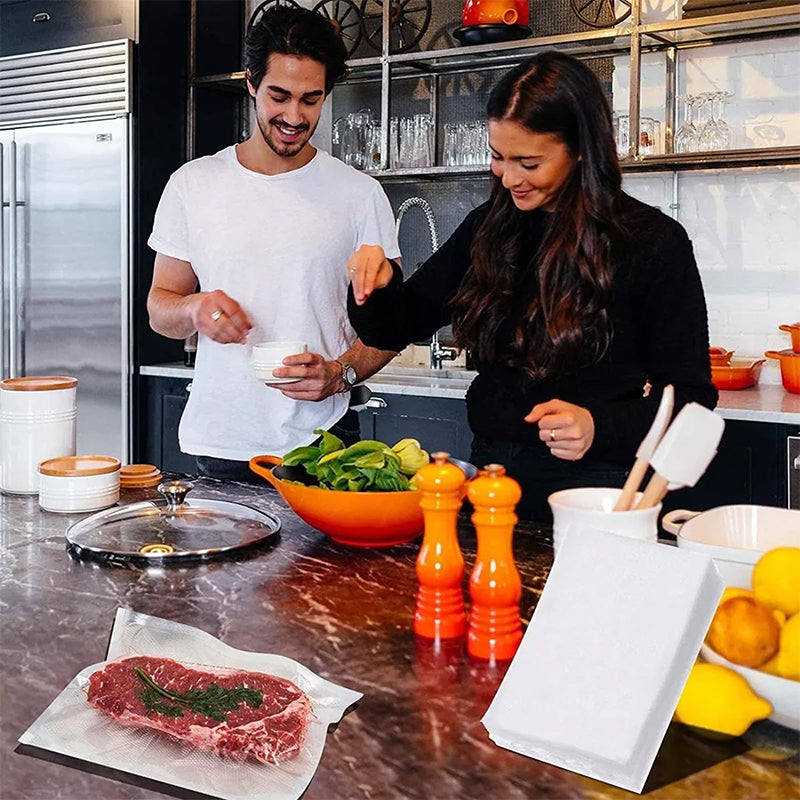 📦🍽️Portable Vacuum Packaging Food Bags🔄 Effortless Preservation, Travel Essential, Keep Your Food Fresher Longer!