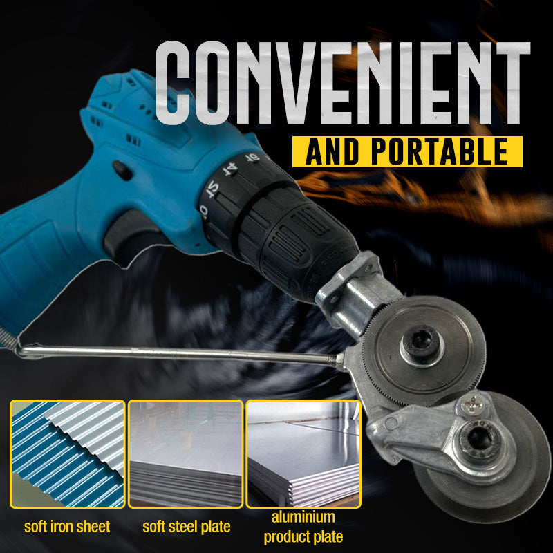🔥Hot Sale Tool🔥Mintiml® Electric Drill Plate Cutter✂️