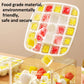 🔥Essentials for Summer🧊2 Tier Convenient Push-In Ice Cube Mold with Tray Case