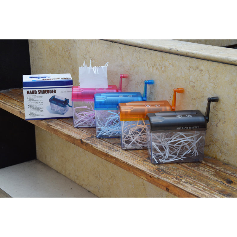 ✂️Mini Hand Crank Paper Document Shredder