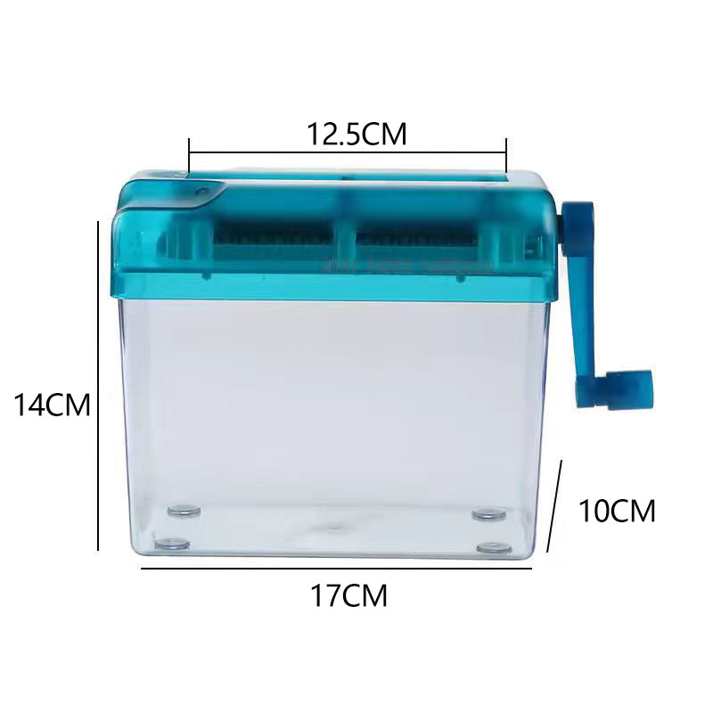 ✂️Mini Hand Crank Paper Document Shredder