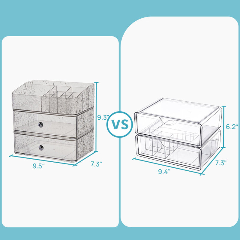 💄Large Capacity Drawer Transparent Organizer