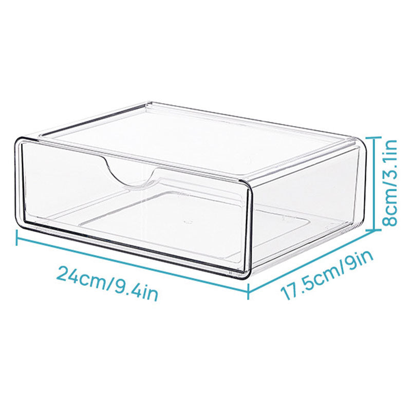💄Large Capacity Drawer Transparent Organizer