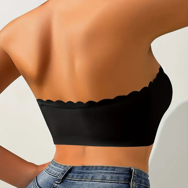 🔥 Last Day 50% OFF! 🔥BUY 2 GET 1🔥 Seamless Front Closure Strapless Bandeau Bra – Comfort & Support All Day! 💖