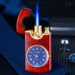 🎁Boutique Gifts for Men🔥Windproof Torch Lighter with Clock