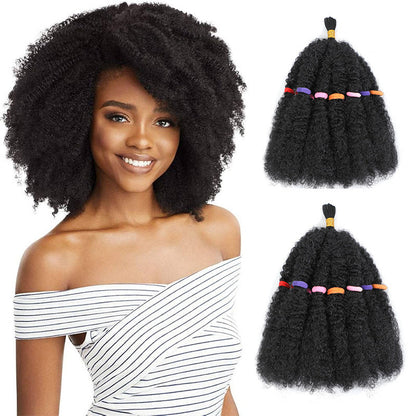 🔥2025 Hot Sale👩‍🦱12 Inch Kinky Twist Braiding Hair