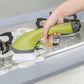 🧼50% Off All Kitchen Supplies🫧Soap Dispensing Dish Brush for Pots & Pans