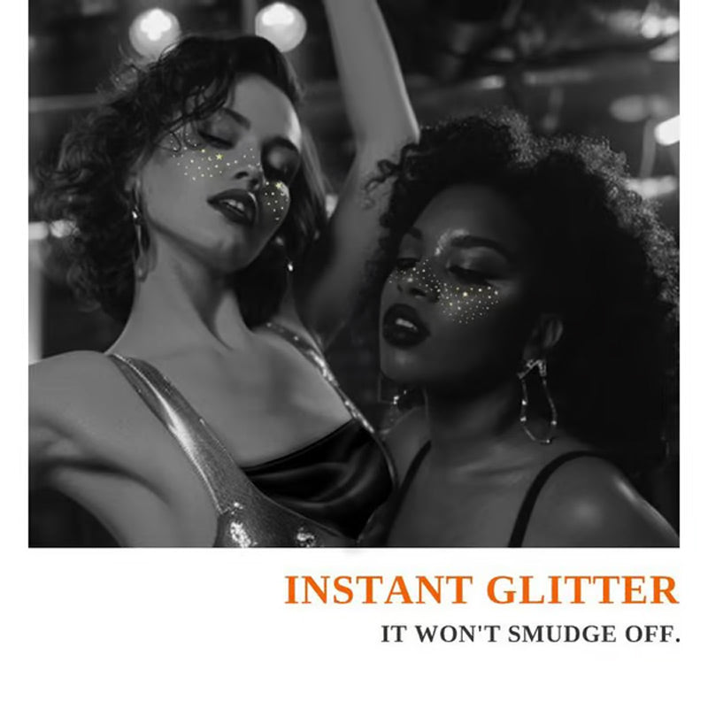 ✨🎁Limited Time Buy 1 Get 1 Free💖 Glitter Skincare Freckles Face Tattoo Effortlessly create charming freckles, a dazzling look perfect for parties and festive events, adding more glamour to your facial decorations!